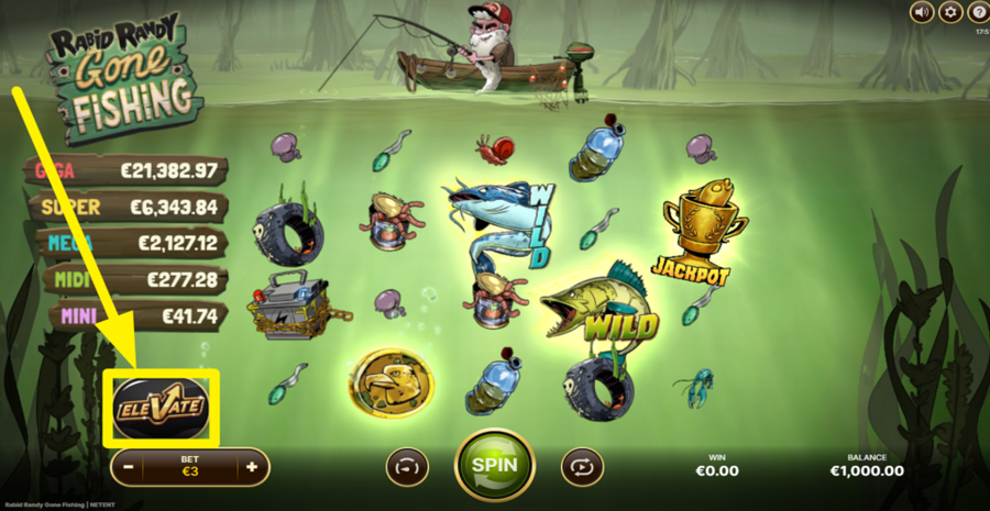 Rabid Randy Gone Fishing Elevate