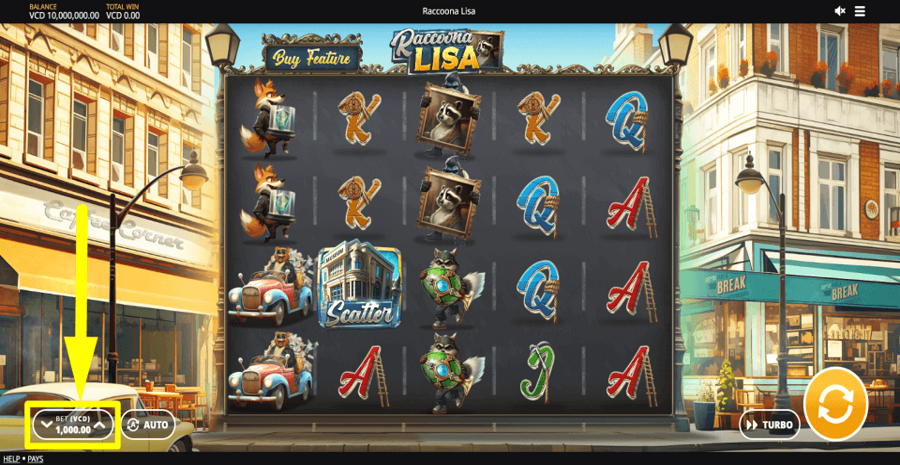 Raccoona Lisa Bet Value