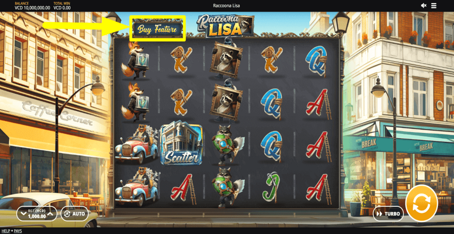 Raccoona Lisa Buy Feature