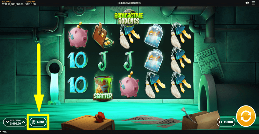 Radioactive Rodents Autoplay Feature