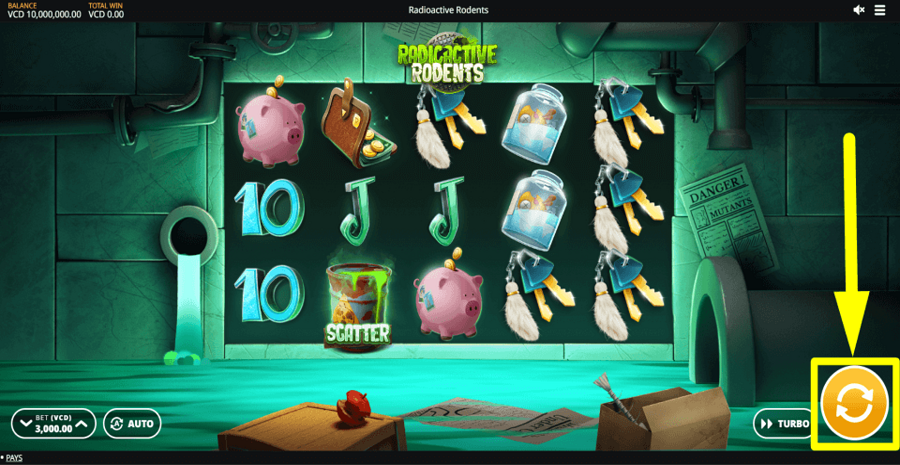 Radioactive Rodents Spin Button