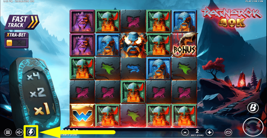 Ragnarok 40k Turbo Feature