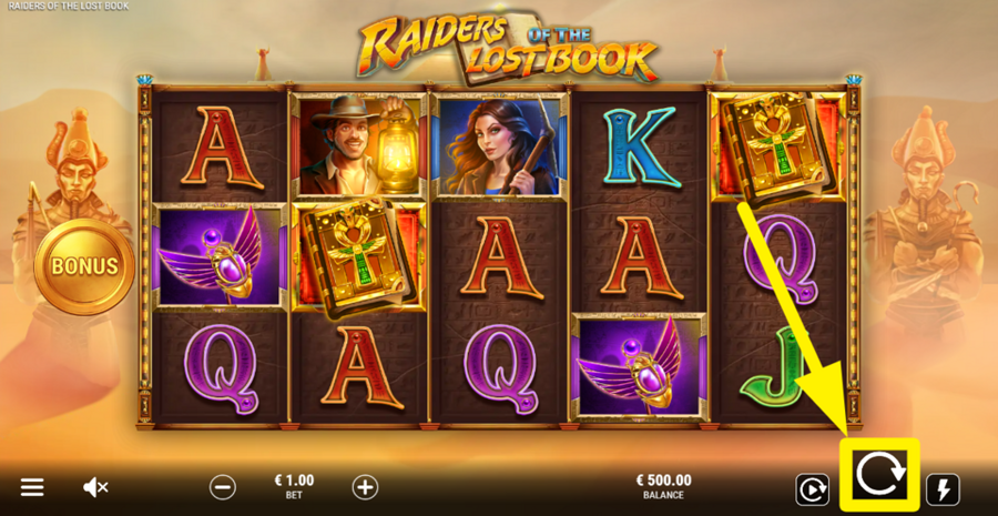 Raiders Of The Lost Book Spin Button