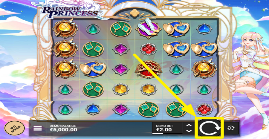 Rainbow Princess Spin