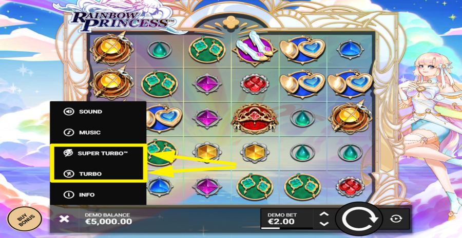 Rainbow Princess Turbo