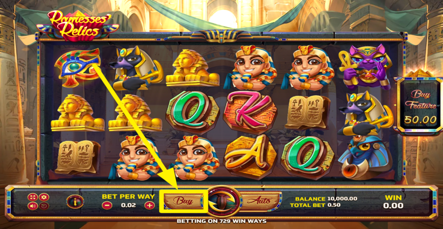 Ramesses Relics Fast Play