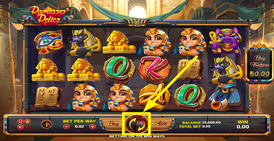Ramesses Relics Spin