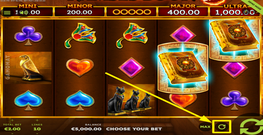 Ramses Book Flaming Link Autoplay