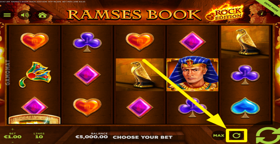Ramses Book Rock Edition Autoplay