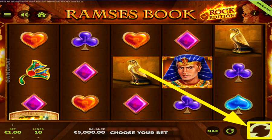 Ramses Book Rock Edition Spin
