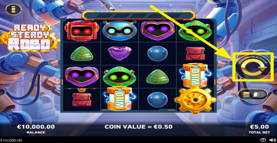 Ready Steady Robo Spin