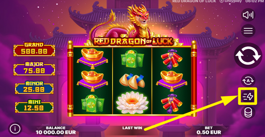 Red Dragon Of Luck Turbo
