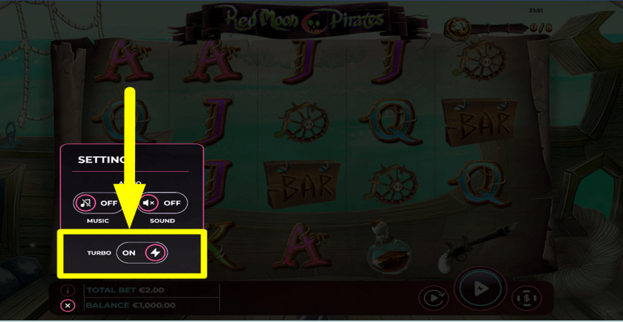 Red Moon Pirates Turbo Feature
