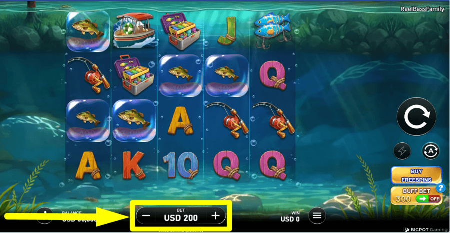 Reel Bass Family Bet Value