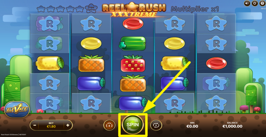 Reel Rush Xxxtreme Spin