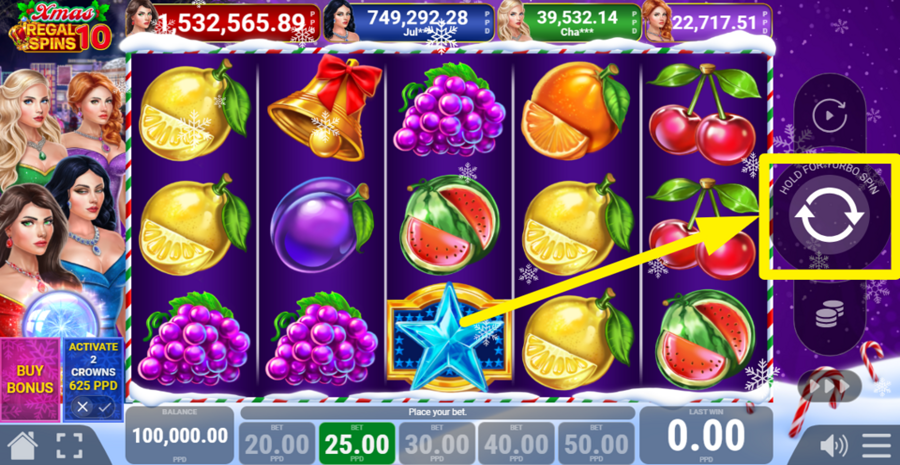 Regal Spins 10 Xmas Spin