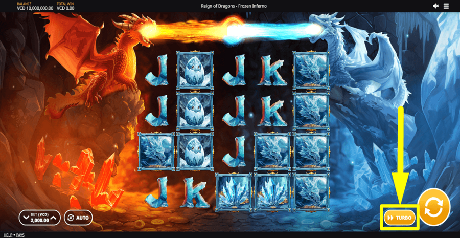 Reign Of Dragons Frozen Inferno Turbo Feature