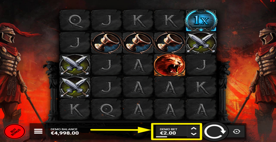 Reign Of Rome Adjust Bet