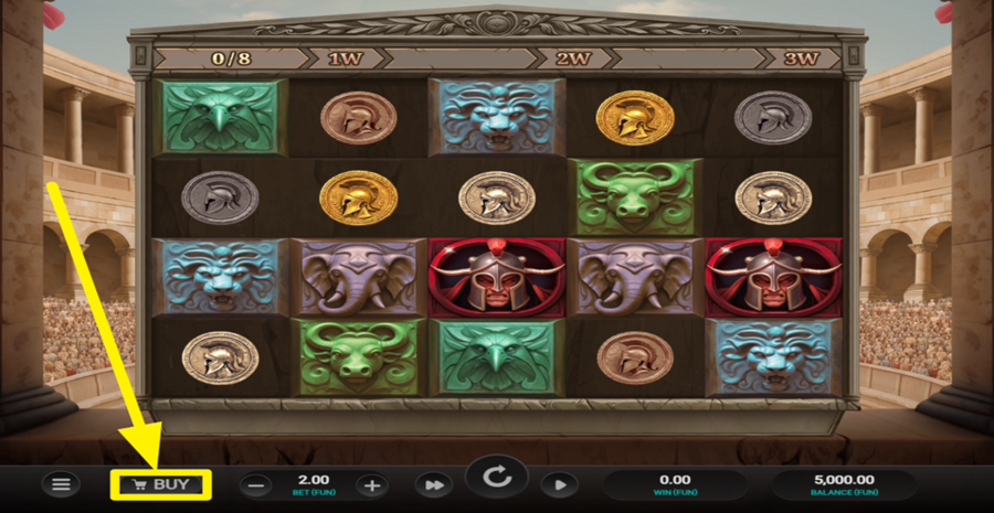 Relax Gaming Arena Of Fortune Buy Bonus