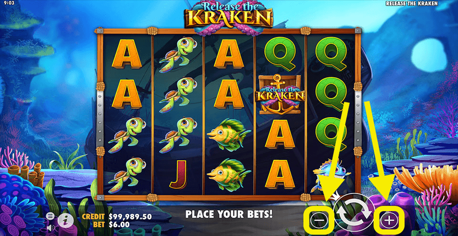Release The Kraken Bet Selection