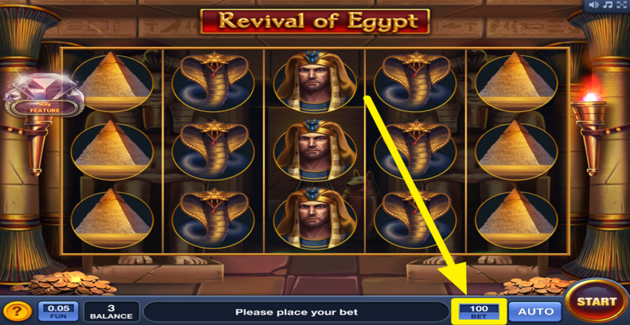 Revival Of Egypt Adjust Bet