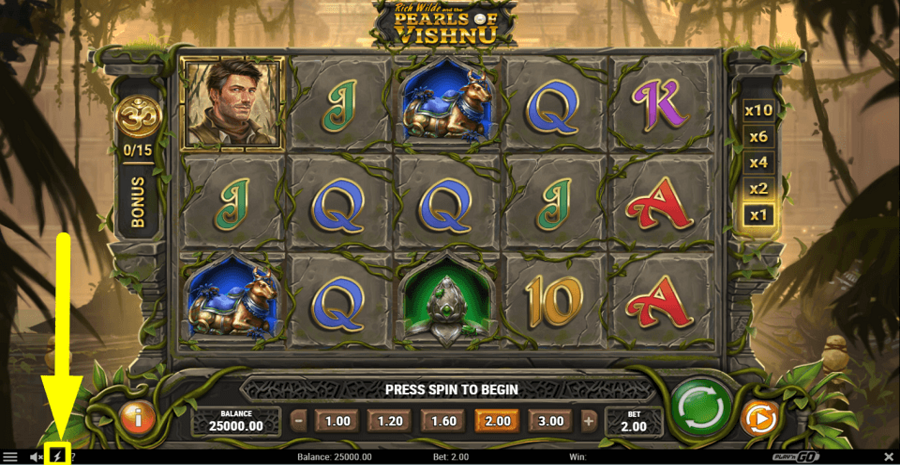 Rich Wilde And The Pearls Of Vishnu Turbo Feature