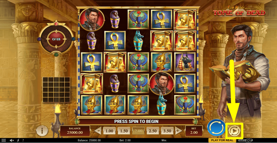 Rich Wilde And The Tome Of Dead Autoplay Feature