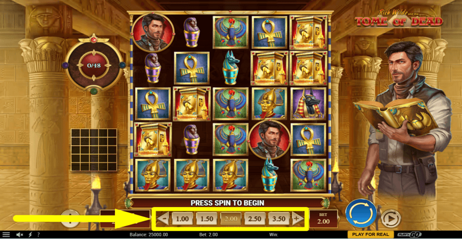 Rich Wilde And The Tome Of Dead Bet Value