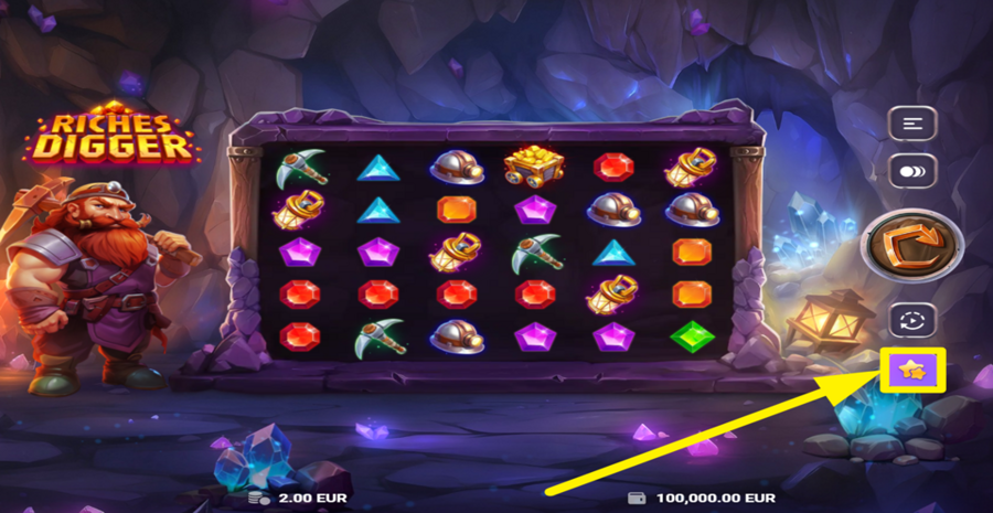 Riches Digger Buy Bonus