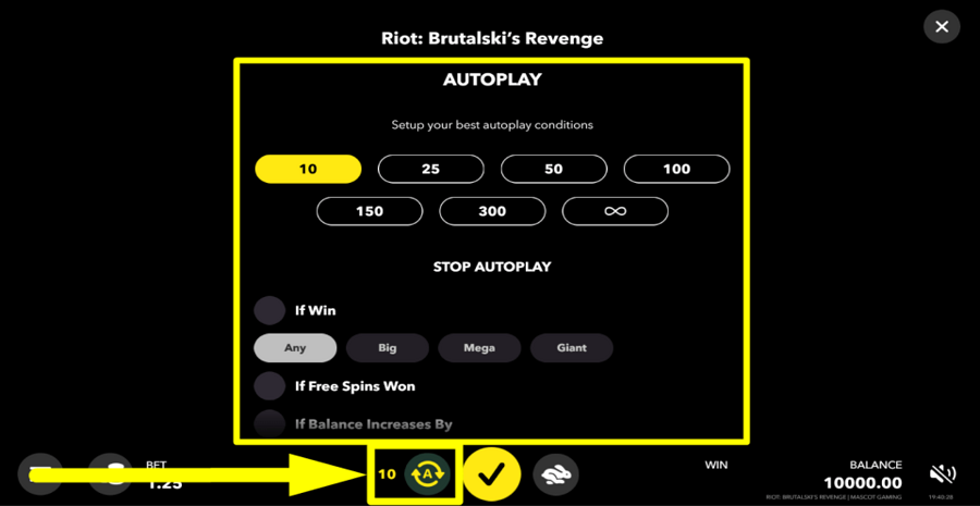 Riot Brutalskis Revenge Autoplay Feature