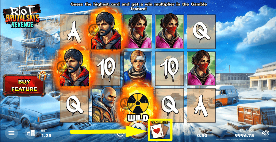 Riot Brutalskis Revenge Gamble Feature