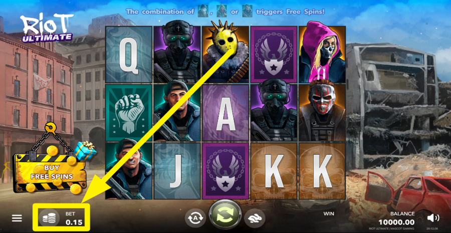 Riot Ultimate Adjust Bet