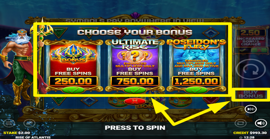 Rise Of Atlantis 2 Buy Bonus