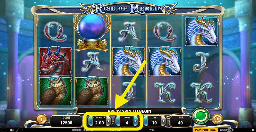 Rise Of Merlin Bet Selection
