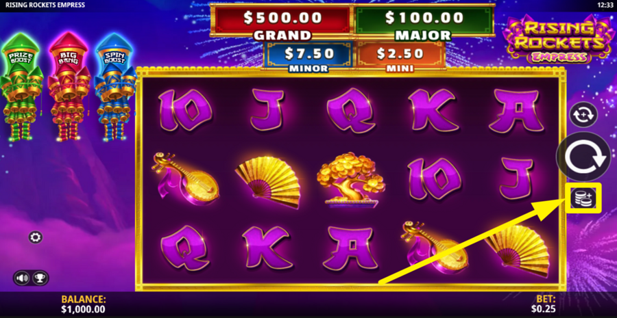 Rising Rockets Empress Adjust Bet