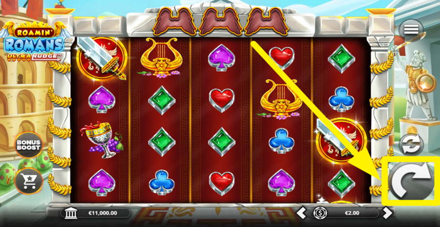 Roamin Romans Ultranudge Spin Button