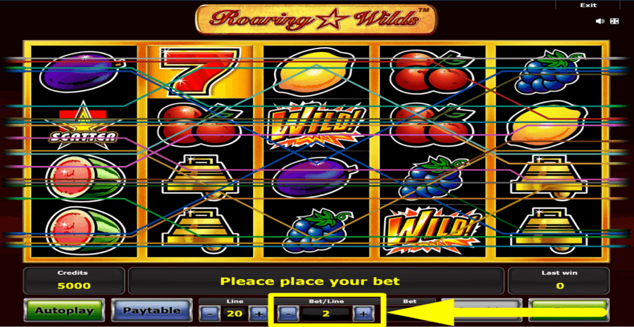 Roaring Wilds Bet Value