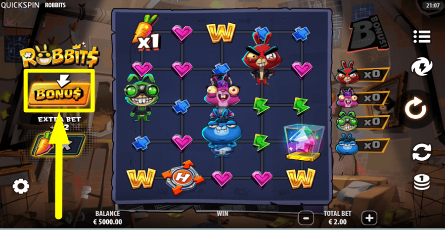 Robbits Buy Feature