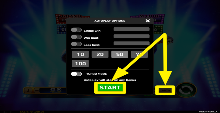 Rockin Gorilla Autoplay