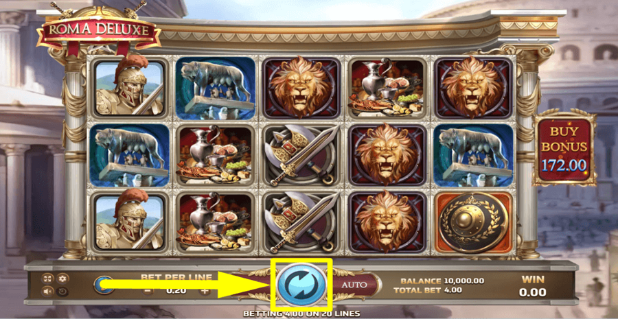 Roma Deluxe Spin Button
