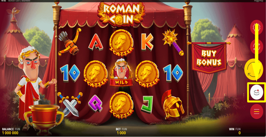 Roman Coin Bet Value