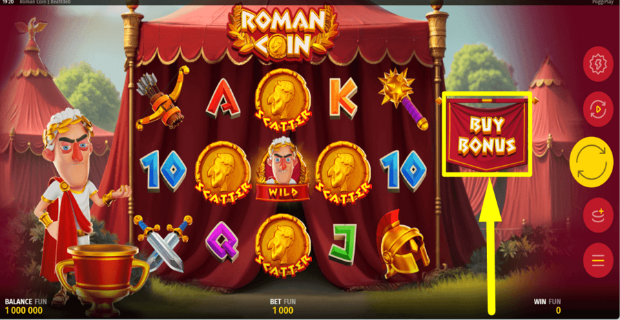 Roman Coin Buy Feature