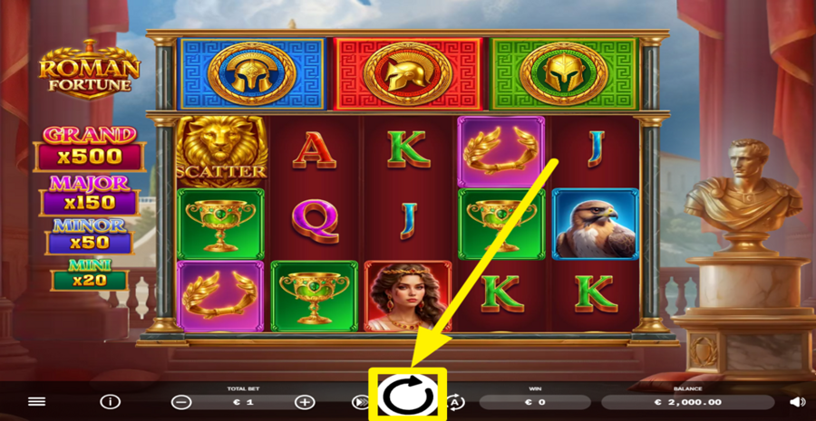 Roman Fortune Spin