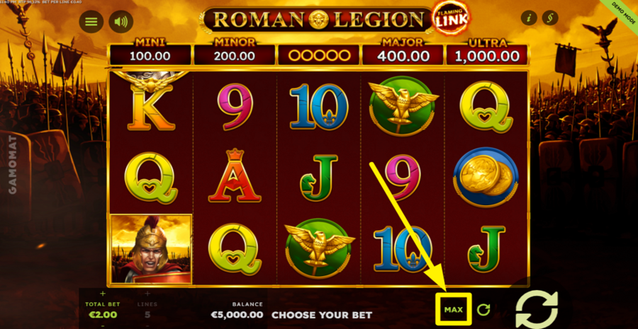 Roman Legion Flaming Link Max