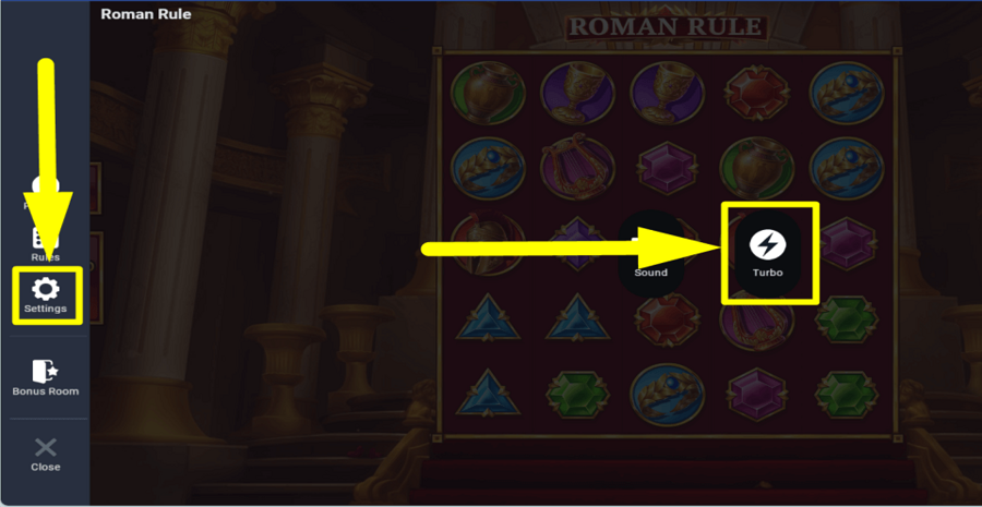 Roman Rule Turbo Feature