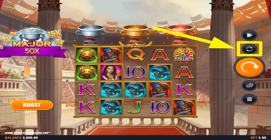 Rome Fight For Gold Deluxe Autoplay