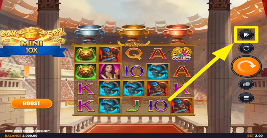 Rome Fight For Gold Deluxe Turbo