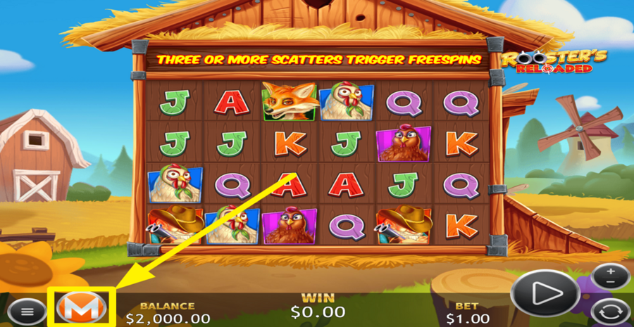 Roosters Reloaded Buy Bonus