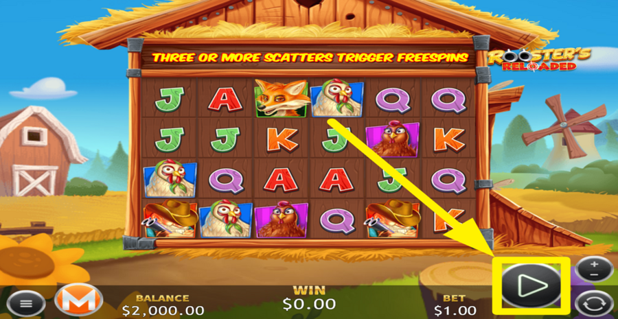 Roosters Reloaded Spin