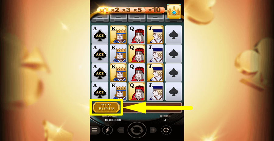 Royal Ace Buy Feature